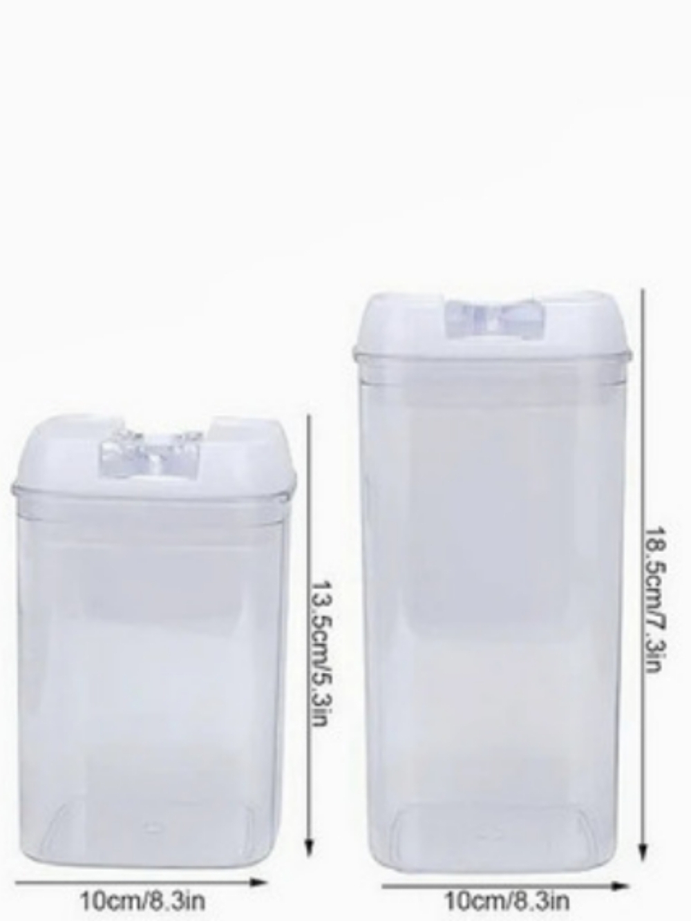 Clear Food Storage Container Set - Picture 4 of 6